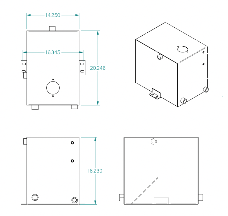 TW-6 Hydraulic Tank.