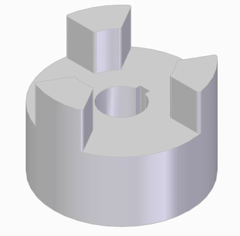 ML075 1/2 | L-075-1/2" Jaw Coupler
