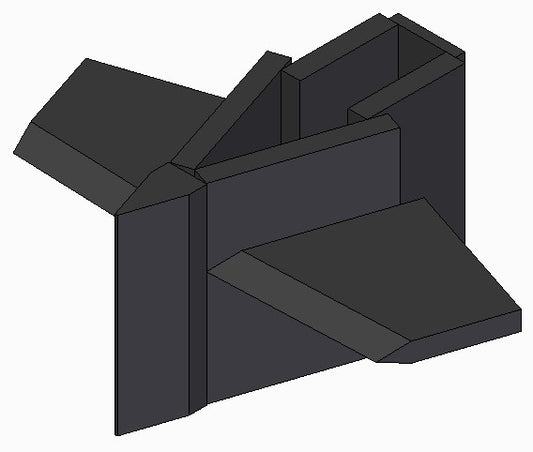 TW Small 4 Way Wedge