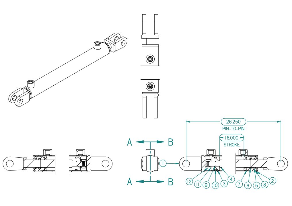 2x16x1.25 Cylinder