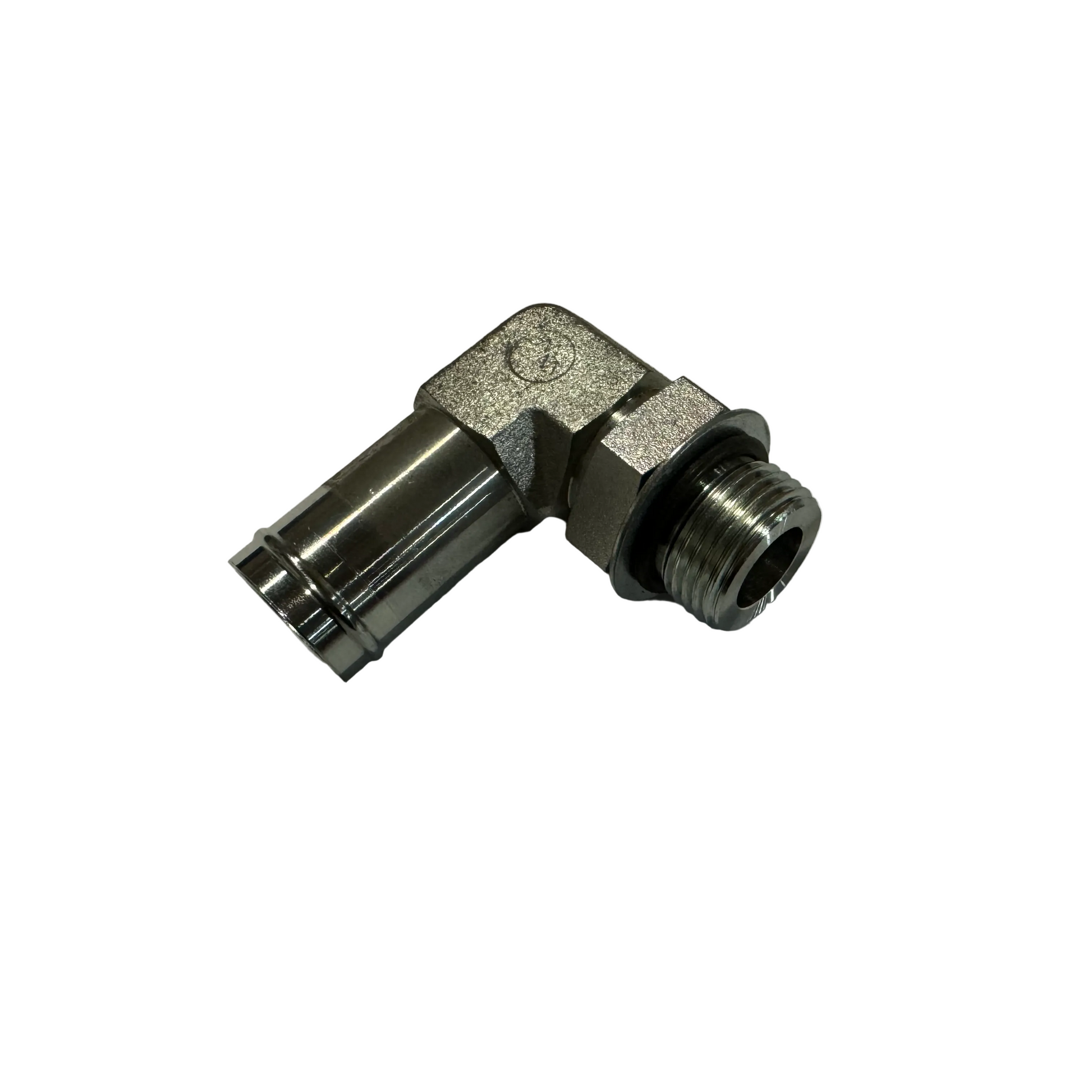 4601X16X12 | #16 Hose Barb to #12 ORB M 90.