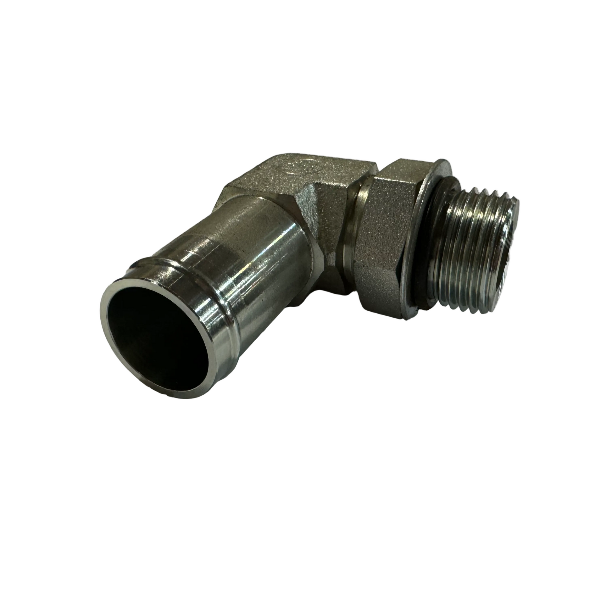 4601X16X12 | #16 Hose Barb to #12 ORB M 90.